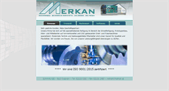 Desktop Screenshot of merkan.at